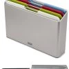 Joseph Joseph Folio 4 Snijplanken In Houder + Koksmes