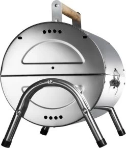 BBQ Collection Houtskoolbarbecue - Cilinder - Chroom -Keukenbarbecue 1024x1200