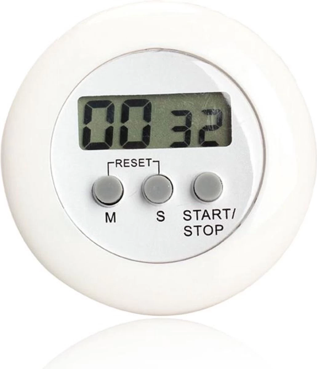 Merkloos Digitale Keuken Timer - Elektrische Kookwekker Eierwekker - Magnetische Ei Keuken Wekker / Kooktimer Met Magneet 3 Merkloos Digitale Keuken Timer - Elektrische Kookwekker Eierwekker - Magnetische Ei Keuken Wekker / Kooktimer Met Magneet