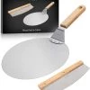 GrillX Pizzaschep Met Pizzasnijder - 30cm - In Luxe Doos - Pizzaspatel Voor BBQ & Oven - BBQ Accesoires Gereedschap -Keukenbarbecue 1044x1200