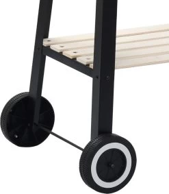 Verrijdbare Barbecue – Houtskool/Briketten - Verstelbare Grillplaat – Houten Tafel – Winscherm – Gewicht 5.9kg 16 Verrijdbare Barbecue – Houtskool/Briketten - Verstelbare Grillplaat – Houten Tafel – Winscherm – Gewicht 5.9kg -Keukenbarbecue 1049x1200 2