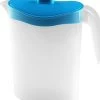 Waterkan/sapkan Met Blauw Deksel 1,5 Liter 9 X 21 X 23 Cm Kunststof - Compact Formaat Schenkkan Die In De Koelkastdeur Past - Sapkannen/waterkannen/schenkkannen/limonadekannen 1 Waterkan/sapkan Met Blauw Deksel 1,5 Liter 9 X 21 X 23 Cm Kunststof - Compact Formaat Schenkkan Die In De Koelkastdeur Past - Sapkannen/waterkannen/schenkkannen/limonadekannen -Keukenbarbecue 1077x1200 2