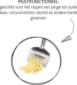 Boska Kaasrasp Copenhagen - Kaasrasp Harde Kaas - Kaasrasp Voor Oude Kaas - Vaatwasserbestendig - Multifunctionele Kaasrasp - RVS - 180 X 74x 20 Mm - Keukengerei - Keuken Accessoires - 10 Jaar Garantie -Keukenbarbecue 1081x1200 1