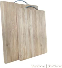 Snijplanken Hout - Bamboe - Set Duurzaam - Serveerplank - Snijplank - 38x28cm & 33x23,5cm - Keuken -Keukenbarbecue 1093x1200 1