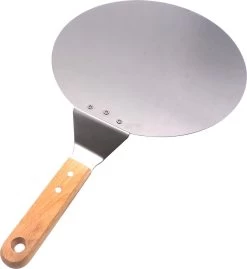 Pizza Schep - Taartschep - Pizzaroller - Pizzasnijder - Aluminium - Lengte 43 Cm - Able & Borret -Keukenbarbecue 1101x1200