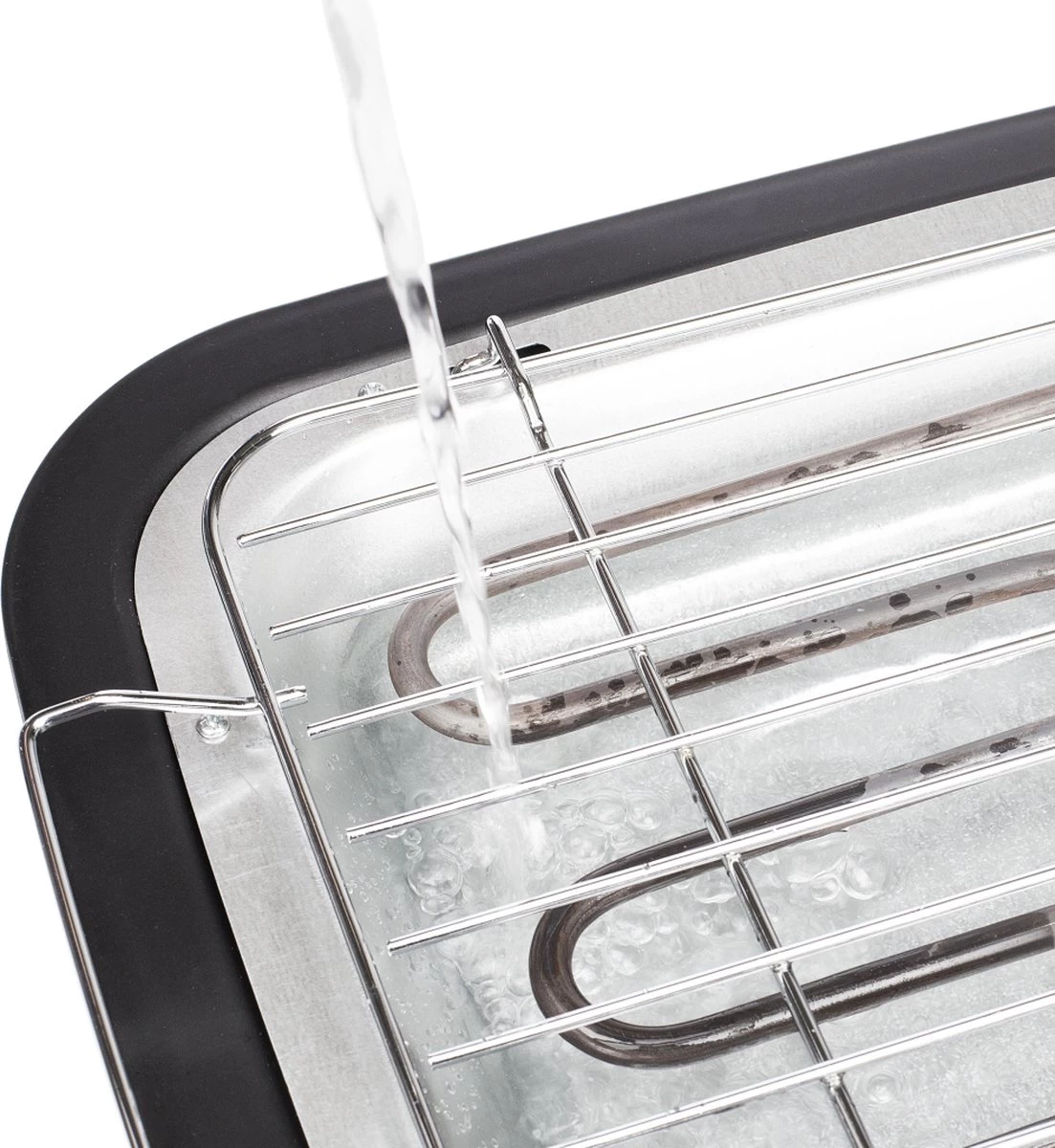 Tristar BQ-2813 Electrische Tafelbarbecue - Grilloppervlak (LxB) 38x22 Cm - 2000W - Zwart 7 Tristar BQ-2813 Electrische Tafelbarbecue - Grilloppervlak (LxB) 38x22 Cm - 2000W - Zwart - Afbeelding 5