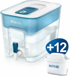 BRITA - Waterfilterkan - Flow Cool - Blauw - 8,2L + 12 Pack MAXTRA+ Waterfilterpatronen - Voordeelverpakking -Keukenbarbecue 1111x1200 1