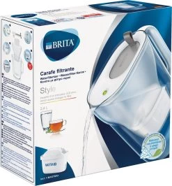 BRITA - Waterfilterkan Style Cool - Grijs - 2,4L -Keukenbarbecue 1113x1200