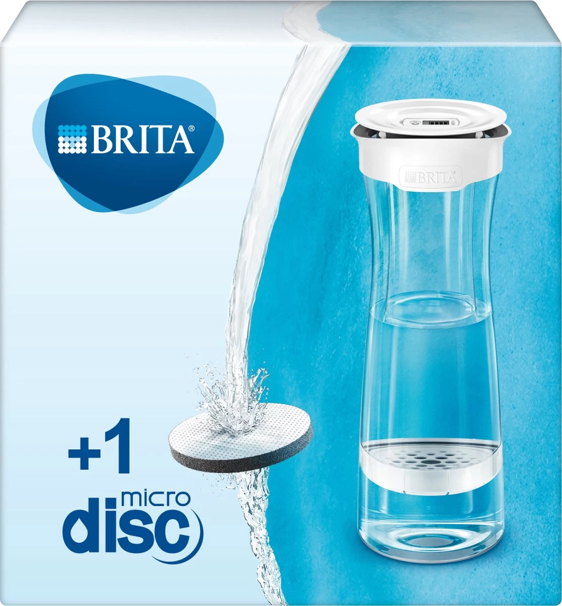 BRITA - Fill&Serve Waterfilterkaraf - 1,3L - Wit Grafiet - Inclusief 1 MicroDisc Waterfilter 10 BRITA - Fill&Serve Waterfilterkaraf - 1,3L - Wit Grafiet - Inclusief 1 MicroDisc Waterfilter - Afbeelding 8