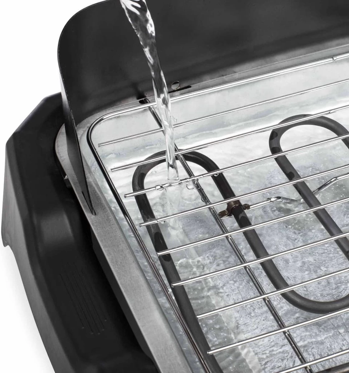 Tristar BQ-2824 Elektrische Barbecue - Tafel BBQ 34,5 X 23 Cm - Regelbare Thermostaat - 2000 Watt - Zwart 9 Tristar BQ-2824 Elektrische Barbecue - Tafel BBQ 34,5 X 23 Cm - Regelbare Thermostaat - 2000 Watt - Zwart - Afbeelding 7