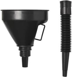 Stevige Zwarte Trechter Met Flexibele Tuit En Zeefje Voor Auto Brandstof, Olie Enz -Keukenbarbecue 1127x1200 1