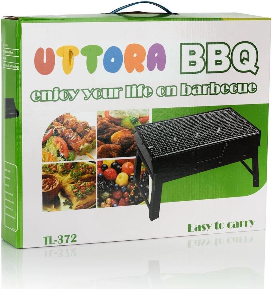 Merkloos Decopatent® Portable Houtskool BBQ - Barbecue - Inklapbaar - Barbecue Houtskool - Tafel Grill - Camping - Strand - Festival - Park 5 Merkloos Decopatent® Portable Houtskool BBQ - Barbecue - Inklapbaar - Barbecue Houtskool - Tafel Grill - Camping - Strand - Festival - Park - Afbeelding 3