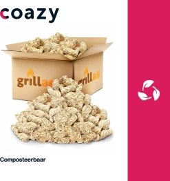 Aanmaakkrullen Voor BBQ Of Kachel | 3kg ECO FSC Gecertificeerd Aanmaakhout Barbecue - Biologisch En Duurzaam Aanmaakwokkels - Houtwol Wokkels - Barbeque Aansteker - Aanmaakblokjes - Accessoires - Ongeveer 240 Krullen -Keukenbarbecue 1131x1200 1