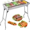 Uten - Houtskoolbarbecue - Opvouwbare Barbecue - Houtskoolbarbecues - Draagbare Camping Barbecue - 430 Roestvrij Staal Grill BBQ - 5-10 Persoon Tuin Buitenfeest - Zilver 1 Uten - Houtskoolbarbecue - Opvouwbare Barbecue - Houtskoolbarbecues - Draagbare Camping Barbecue - 430 Roestvrij Staal Grill BBQ - 5-10 Persoon Tuin Buitenfeest - Zilver -Keukenbarbecue 1133x1200 2