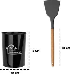 MK - Kookgerei - Keukengerei Kitchen Set - 33 Delige Set - Hittebestendig - Siliconen - BPA Vrij - 2023 Model -Keukenbarbecue 1139x1200 6