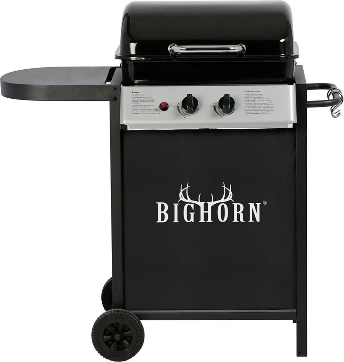 Bighorn Gasbarbecue En Grill – 2 Branders – Zwart 3 Bighorn Gasbarbecue En Grill – 2 Branders – Zwart