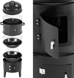 Merkloos Monzana Barbecue-ROKER-Grill-Oven 22 Merkloos Monzana Barbecue-ROKER-Grill-Oven -Keukenbarbecue 1142x1200 4