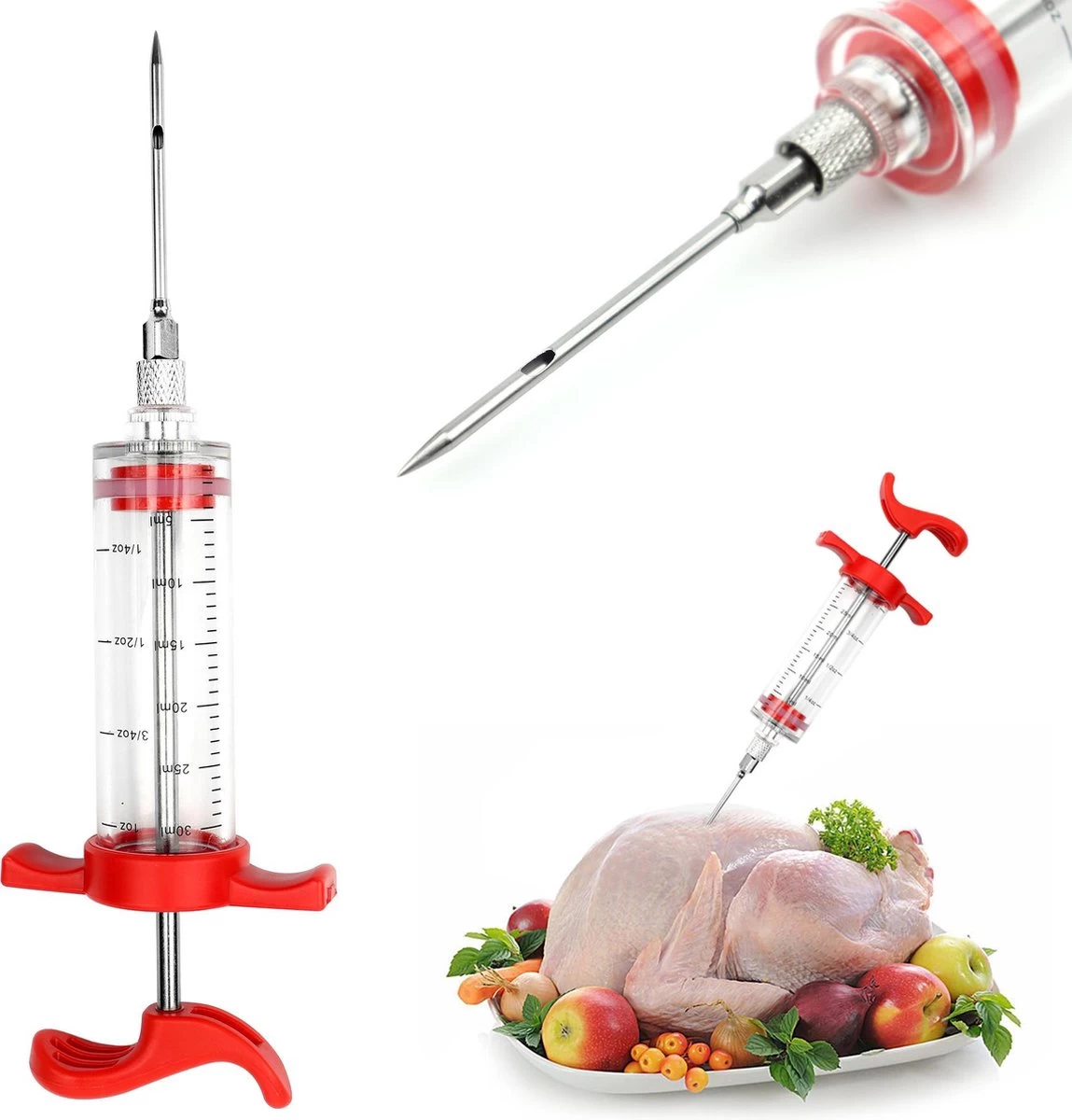 Saveur Royal® 35-delige Barbecue Gereedschapset In Roestvrij Staal - BBQ Grill Set Met Draagtas - Barbecuegerei-sets - Barbecue Accessoires Gereedschap - 35-delig 14 Saveur Royal® 35-delige Barbecue Gereedschapset In Roestvrij Staal - BBQ Grill Set Met Draagtas - Barbecuegerei-sets - Barbecue Accessoires Gereedschap - 35-delig - Afbeelding 12