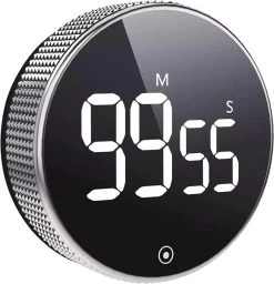 Merkloos Digitale Kookwekker Zilver Van METU-Online - Smart Timer - LED Display - Magnetisch Met Handige Draaiknop - Barbecue Kookwekker Magneet - BBQ Wekker 20 Merkloos Digitale Kookwekker Zilver Van METU-Online - Smart Timer - LED Display - Magnetisch Met Handige Draaiknop - Barbecue Kookwekker Magneet - BBQ Wekker -Keukenbarbecue 1159x1200 1
