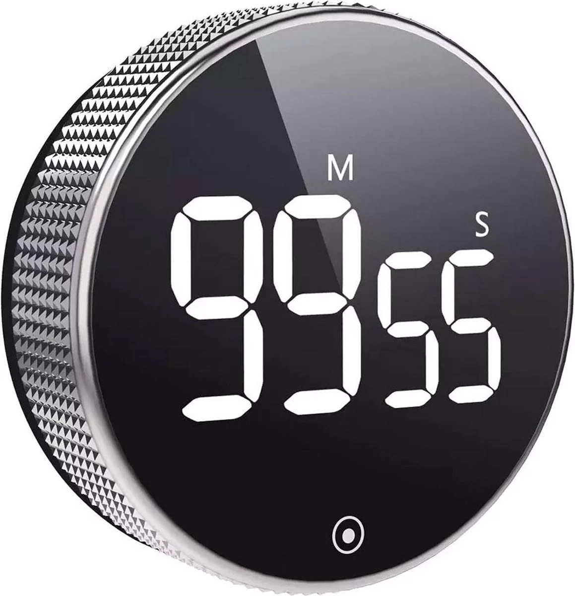 Merkloos Digitale Kookwekker Zilver Van METU-Online - Smart Timer - LED Display - Magnetisch Met Handige Draaiknop - Barbecue Kookwekker Magneet - BBQ Wekker 11 Merkloos Digitale Kookwekker Zilver Van METU-Online - Smart Timer - LED Display - Magnetisch Met Handige Draaiknop - Barbecue Kookwekker Magneet - BBQ Wekker - Afbeelding 9