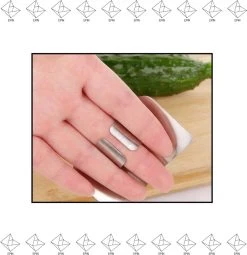 Vingerbeschermer RVS - Vaatwasserbestendig -Keukenbarbecue 1164x1200 4