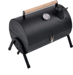 Compacte Draagbare Kolen BBQ Van Wolff BBQ - Handig Voor Op De Camping Op Het Strand Of In Een Park - Smoker Barbecue - Draagbare Lichtgewicht Bbq - Met Thermometer En Lucht Doorvoer. Laat Je Vlees Langzaam Garen. -Keukenbarbecue 1165x1200 2