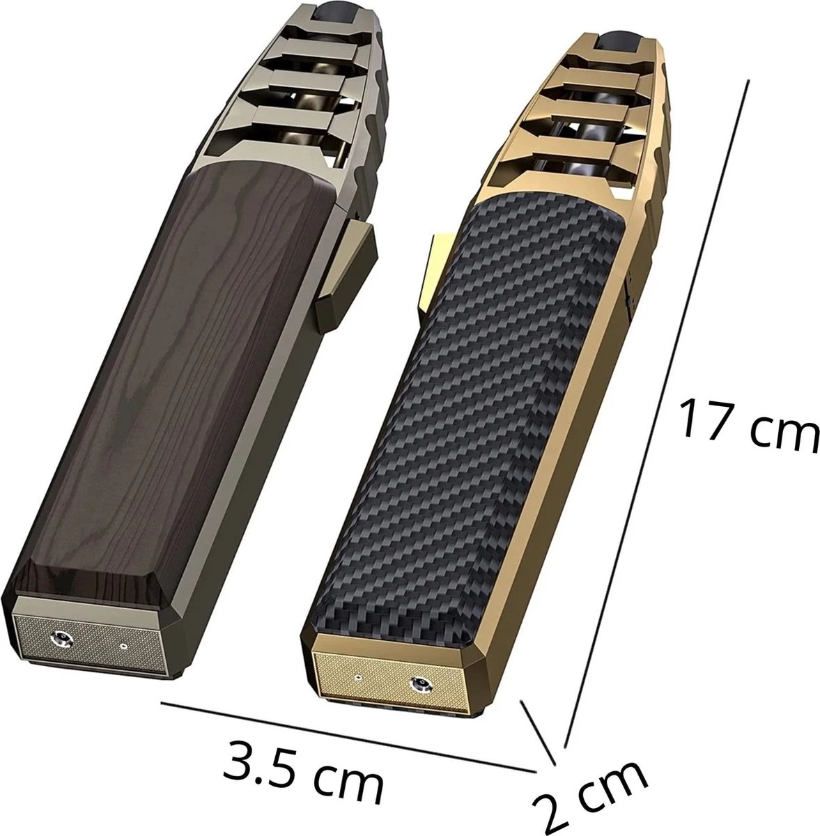 Merkloos Turbo Jetflame Aansteker - Gasbrander - Vuurwerk Torch - Crème Brûlée Brander - BBQ En Sigaren Aansteker - Windproof - Walnoothout Met Grijze Metalen Behuizing 8 Merkloos Turbo Jetflame Aansteker - Gasbrander - Vuurwerk Torch - Crème Brûlée Brander - BBQ En Sigaren Aansteker - Windproof - Walnoothout Met Grijze Metalen Behuizing - Afbeelding 6