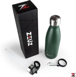 ZEUZ® Premium RVS Thermosfles & Drinkfles - Isoleerfles – Waterfles Met Rietje - BPA Vrij – 500 Ml - Mat Groen 13 ZEUZ® Premium RVS Thermosfles & Drinkfles - Isoleerfles – Waterfles Met Rietje - BPA Vrij – 500 Ml - Mat Groen -Keukenbarbecue 1190x1200 2