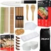Deleca 24-delige Sushi Maker Kit - Traditionele Set Zonder Bazooka - Incl. Bamboe Stokjes En Accessoires - XL 2 Deleca 24-delige Sushi Maker Kit - Traditionele Set Zonder Bazooka - Incl. Bamboe Stokjes En Accessoires - XL -Keukenbarbecue 1192x1200 5