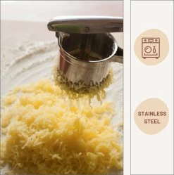 Orange85 Aardappelpers - Pureeknijper - RVS - Zilver - Keukengerei -Keukenbarbecue 1192x1200 7