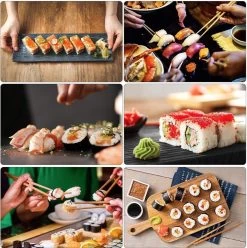 Merkloos Sushi Sushi Servies - Sushi Go - Sushi Set - Sushi Maker - Sushi Kit - Incl Sushi Roller -Keukenbarbecue 1194x1200 8