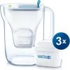 BRITA - Waterfilterkan Style Cool - Blauw - 2,4L + 3 MAXTRA+ Waterfilterpatronen
