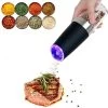 RSQUAD® - Elektrische Zout Pepermolen - 1x Automatische Peper Zoutmolen - Kruidenmolen - Met Blauw LED Licht - Zwart -Keukenbarbecue 1197x1200 7