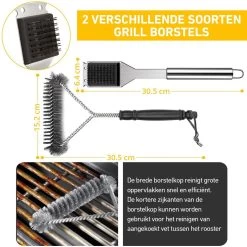 Saveur Royal® 35-delige Barbecue Gereedschapset In Roestvrij Staal - BBQ Grill Set Met Draagtas - Barbecuegerei-sets - Barbecue Accessoires Gereedschap - 35-delig 19 Saveur Royal® 35-delige Barbecue Gereedschapset In Roestvrij Staal - BBQ Grill Set Met Draagtas - Barbecuegerei-sets - Barbecue Accessoires Gereedschap - 35-delig -Keukenbarbecue 1198x1200 4