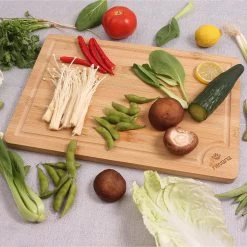 Snijplank Van Bamboe Met Sapgeul - Cutting Board - Hakblok - Groot Formaat - Luxe Design - Hout - 37x25x2cm 12 Snijplank Van Bamboe Met Sapgeul - Cutting Board - Hakblok - Groot Formaat - Luxe Design - Hout - 37x25x2cm -Keukenbarbecue 1199x1200 5