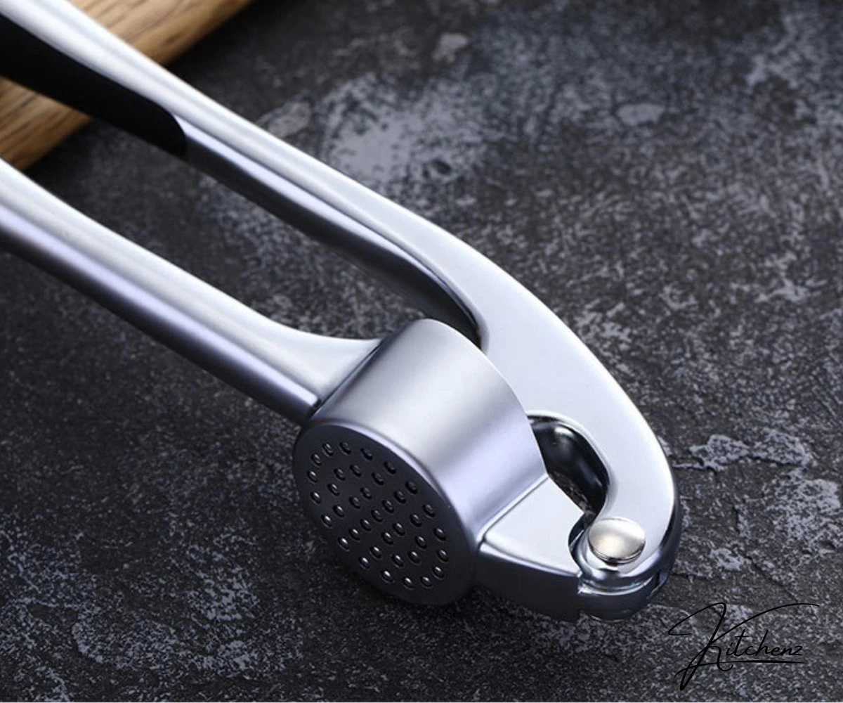 Knoflookpers - Luxe Knoflookpers - Stevige Knoflookpers - Knoflookpers RVS - Roestvrijstaal 4 Knoflookpers - Luxe Knoflookpers - Stevige Knoflookpers - Knoflookpers RVS - Roestvrijstaal - Afbeelding 2