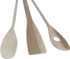 3BMT Spatels Set Van 3 - Pollepel Hout -Keukenbarbecue 1200x1000 9