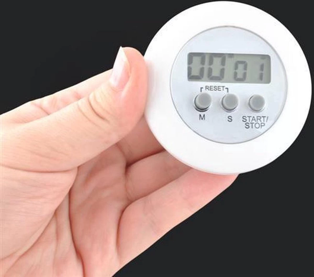 LOUZIR Ronde Digitale Kookwekker – Kan Ook Gebruikt Worden Als Timer En Stopwatch 8 LOUZIR Ronde Digitale Kookwekker – Kan Ook Gebruikt Worden Als Timer En Stopwatch - Afbeelding 6