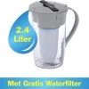 ZeroWater - 2,4 Liter - Ronde Waterfilterkan - Met Gratis Waterfilter & TDS Meter 2 ZeroWater - 2,4 Liter - Ronde Waterfilterkan - Met Gratis Waterfilter & TDS Meter -Keukenbarbecue 1200x1063