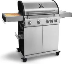Burnhard Gas BBQ Big FRED Deluxe - 4 Branders - Incl. Keramische Infraroodbrander & Afdekhoes - Deluxe -Keukenbarbecue 1200x1069 2