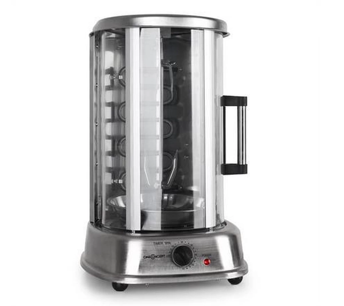 OneConcept Kebab Master Pro Grill Tafelblad Electrisch Roestvrijstaal 5 OneConcept Kebab Master Pro Grill Tafelblad Electrisch Roestvrijstaal - Afbeelding 3