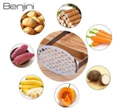 Aardappelstamper | Professioneel | Stamper | Pureestamper | Potato Masher | Pureerder | Stamppot Stamper | Matt Steel | Horizontale Handgreep | Professioneel | Ergonomische Handgreep | Handmatig | Vaatwasserbestendig 16 Aardappelstamper | Professioneel | Stamper | Pureestamper | Potato Masher | Pureerder | Stamppot Stamper | Matt Steel | Horizontale Handgreep | Professioneel | Ergonomische Handgreep | Handmatig | Vaatwasserbestendig -Keukenbarbecue 1200x1070 1