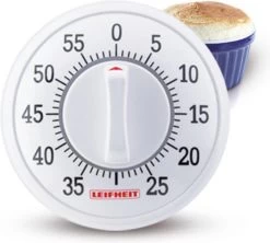 Leifheit ComfortLine Kookwekker - Wit -Keukenbarbecue 1200x1077 3