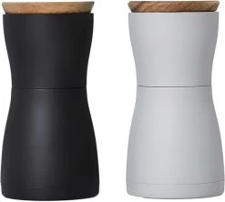AdHoc Peper En Zoutmolen Set - Twin Mini - Zwart/Grijs -Keukenbarbecue 1200x1080 2