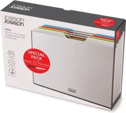 Joseph Joseph Folio 4 Snijplanken In Houder + Koksmes -Keukenbarbecue 1200x1085 1