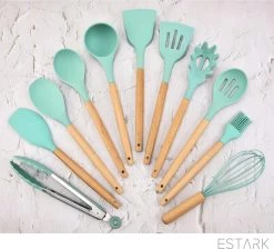 ESTARK® Keukengerei Set - Keukengerei Houder - Keukengerei Set Met Houder - 12 Delig - Antraciet Zwart - Houten Steel - Siliconen - Kerstcadeau - Pastalepel - Spatel Voor Beslag - Open Spatel - Grote Lepel - Open Lepel - Soeplepel - Keuken Spatels 12 26 ESTARK® Keukengerei Set - Keukengerei Houder - Keukengerei Set Met Houder - 12 Delig - Antraciet Zwart - Houten Steel - Siliconen - Kerstcadeau - Pastalepel - Spatel Voor Beslag - Open Spatel - Grote Lepel - Open Lepel - Soeplepel - Keuken Spatels 12 -Keukenbarbecue 1200x1087 4