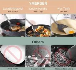 Merkloos Keukengerei Set Met Houder 12-delig - Siliconen – Ophangbaar - Antiaanbak Laag – Hittebestendig En BPA Vrij - Zwart 14 Merkloos Keukengerei Set Met Houder 12-delig - Siliconen – Ophangbaar - Antiaanbak Laag – Hittebestendig En BPA Vrij - Zwart -Keukenbarbecue 1200x1099 3