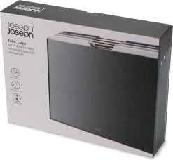 Joseph Joseph JosephJoseph - Folio - Snijplank - In Houder - Groot - Set Van 5 Stuks - Grijs -Keukenbarbecue 1200x1109 1