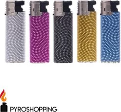 Pyroshopping Diamond Lighters – Set Van 5 Stuks – Navulbare Stormaanstekers - Windproof Gasaanstekers -Keukenbarbecue 1200x1114 1
