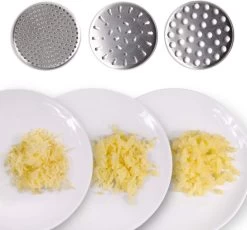 Amazy Aardappelstampers - Aardappelrasp Incl. 3 Zeefinzetten En Aardappelzak - Vaatwasmachinebestendige Roestvrijstalen Ricer Voor Het Bereiden Van Aardappelpuree, Knoedels, Gnocchi & Co. (rond, Extra Lang Handvat) 7 Amazy Aardappelstampers - Aardappelrasp Incl. 3 Zeefinzetten En Aardappelzak - Vaatwasmachinebestendige Roestvrijstalen Ricer Voor Het Bereiden Van Aardappelpuree, Knoedels, Gnocchi & Co. (rond, Extra Lang Handvat) -Keukenbarbecue 1200x1115 2